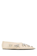 Jil Sander Ballerina Flat — Beige