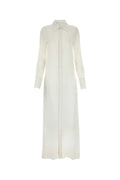 AMI Paris Shirt Dress — White