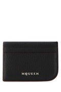 Alexander McQueen Sling Card Case — Black