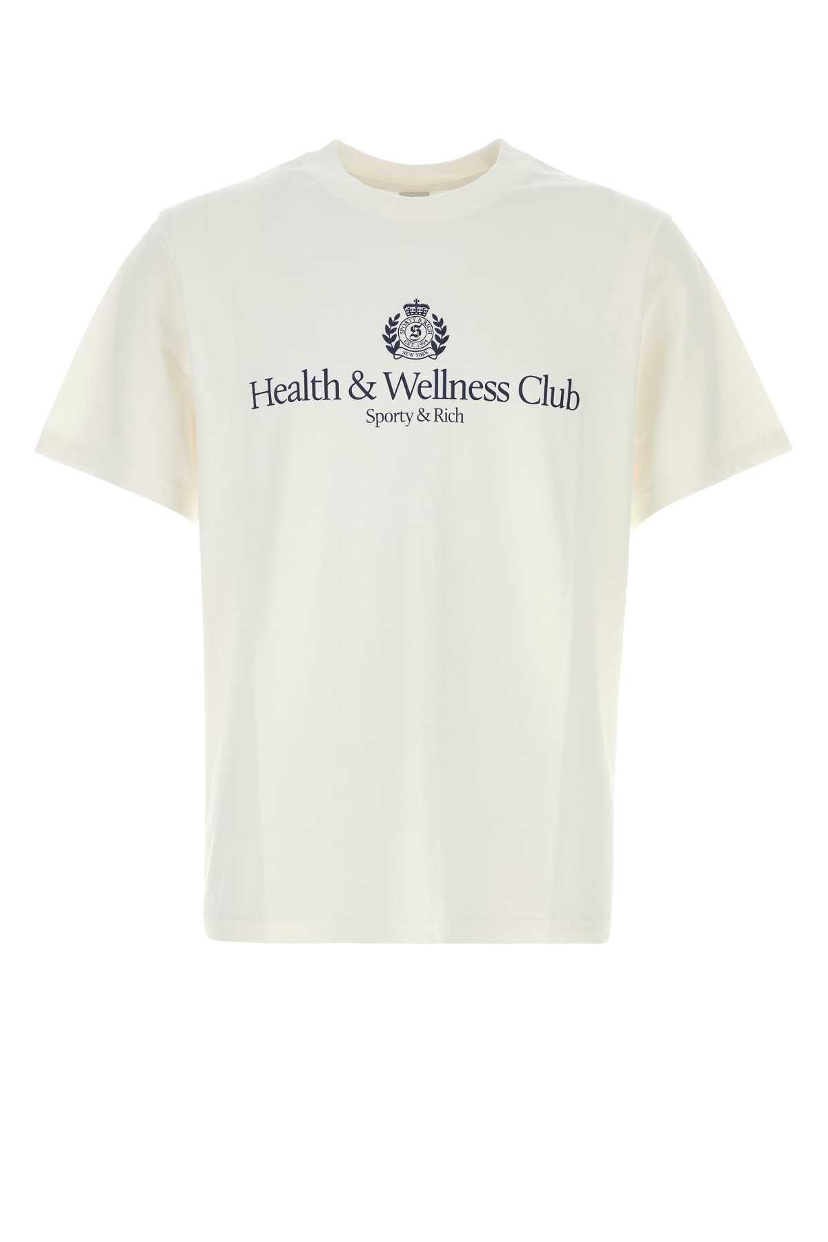 Sporty & Rich Crest T-Shirt — White