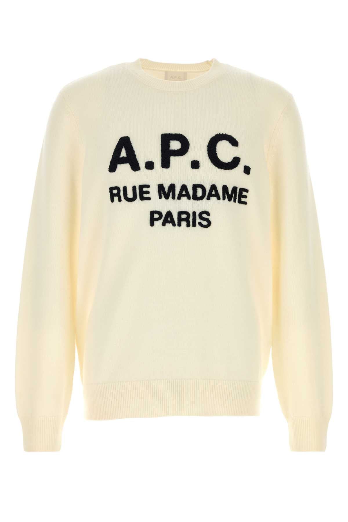 Jersey Maurice de A.P.C. — Crema