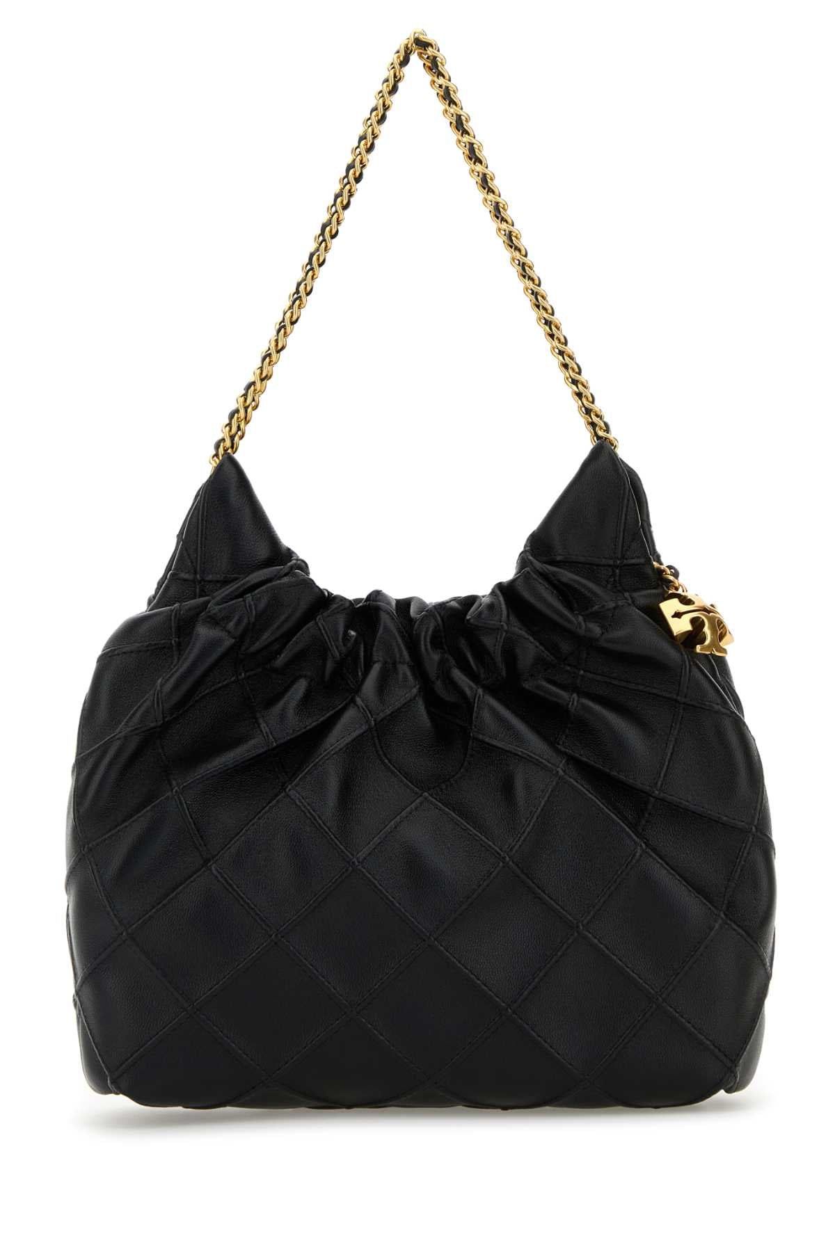 Tory Burch Hobo Shoulder Bag — Black
