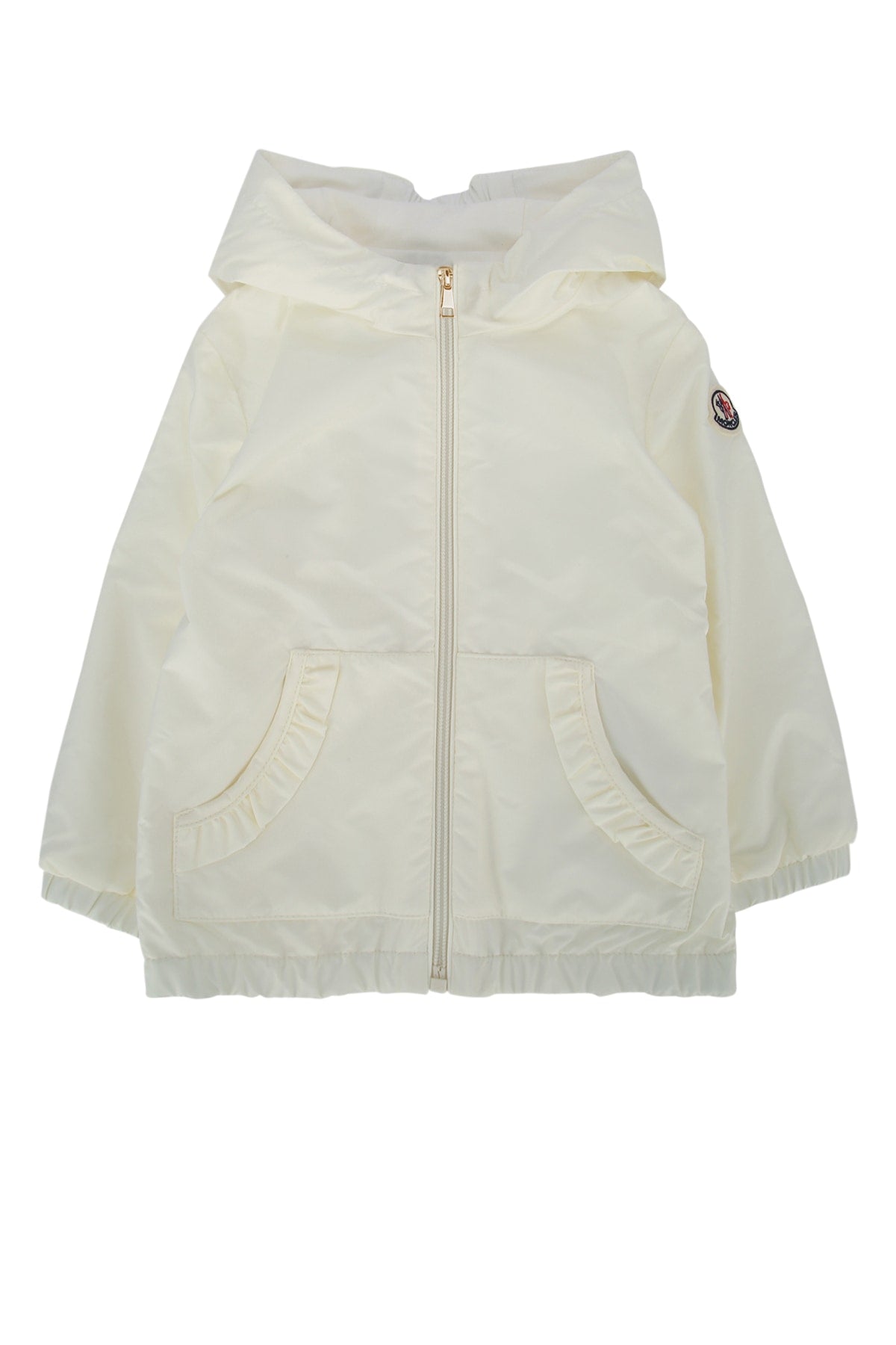 Moncler Jr Jacket Jacket — White