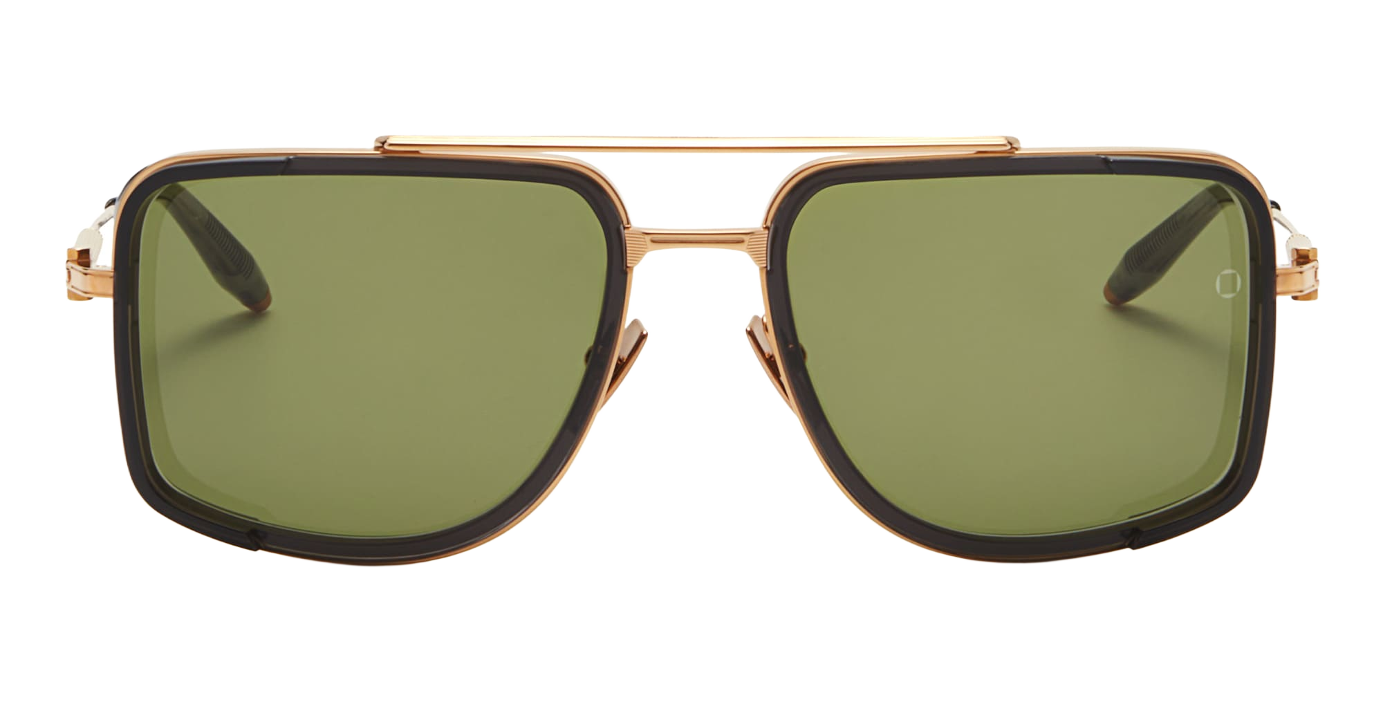 Stargazer - Gold Dark Grey Crystal Nd Acetate Sunglasses