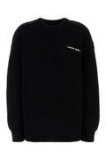 Marine Serre Cardigan Sweater — Black