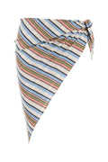 Prada Striped Cotton Sarong — Blue
