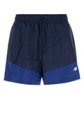 New Balance Sport Legacy Short 5 Bermuda Shorts — Navy