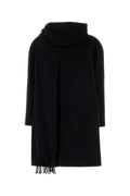 Balenciaga Midi Coat — Black