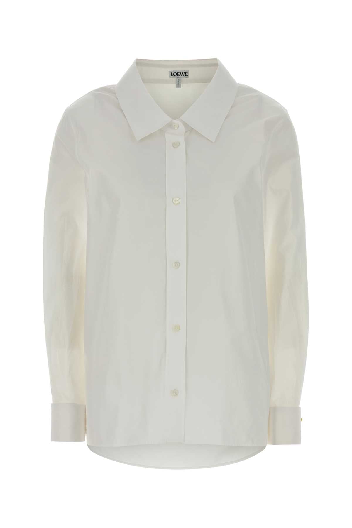 Loewe Cotton Shirt — White