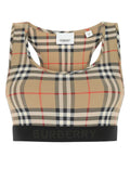 Burberry Burberry Check Tank Top — Beige
