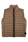 Stone Island Kids Quilted Puffer Vest — Beige