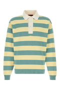 Gucci Striped Cotton Polo Shirt — Multicolor