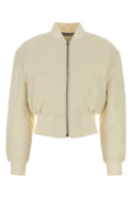 Balenciaga Bomber Jacket — Ivory