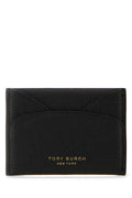 Tory Burch Flat Card Case — Black