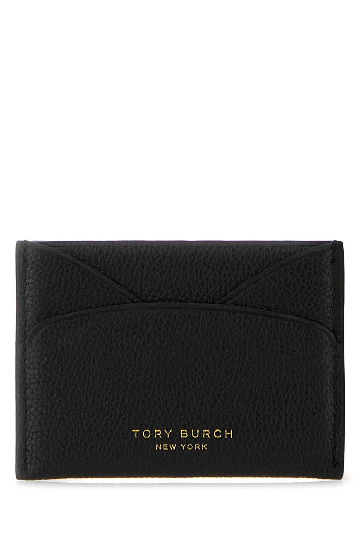 Tory Burch Flat Card Case — Black