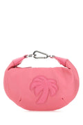 Palm Angels Embroidered Palm Shoulder Bag — Pink