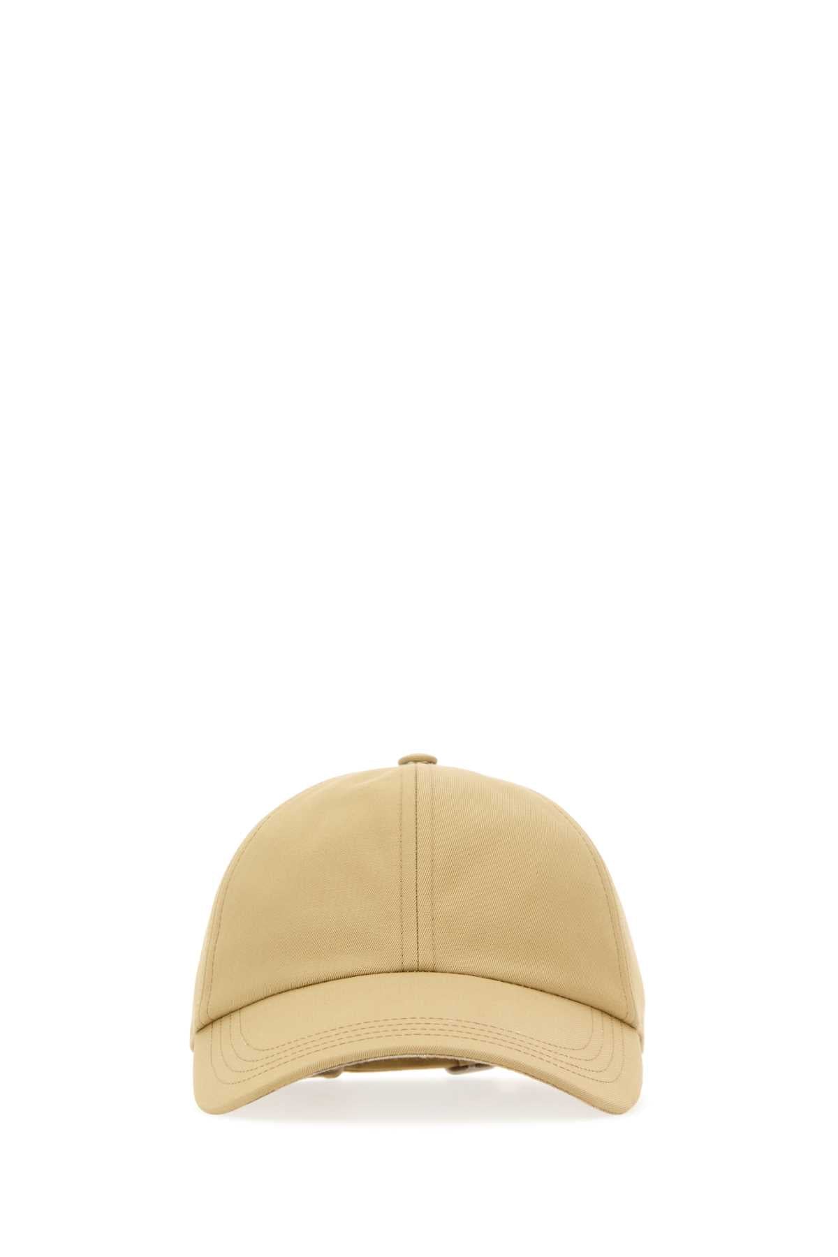 Burberry CAPPELLO Polyester-Blend Baseball Cap — Beige