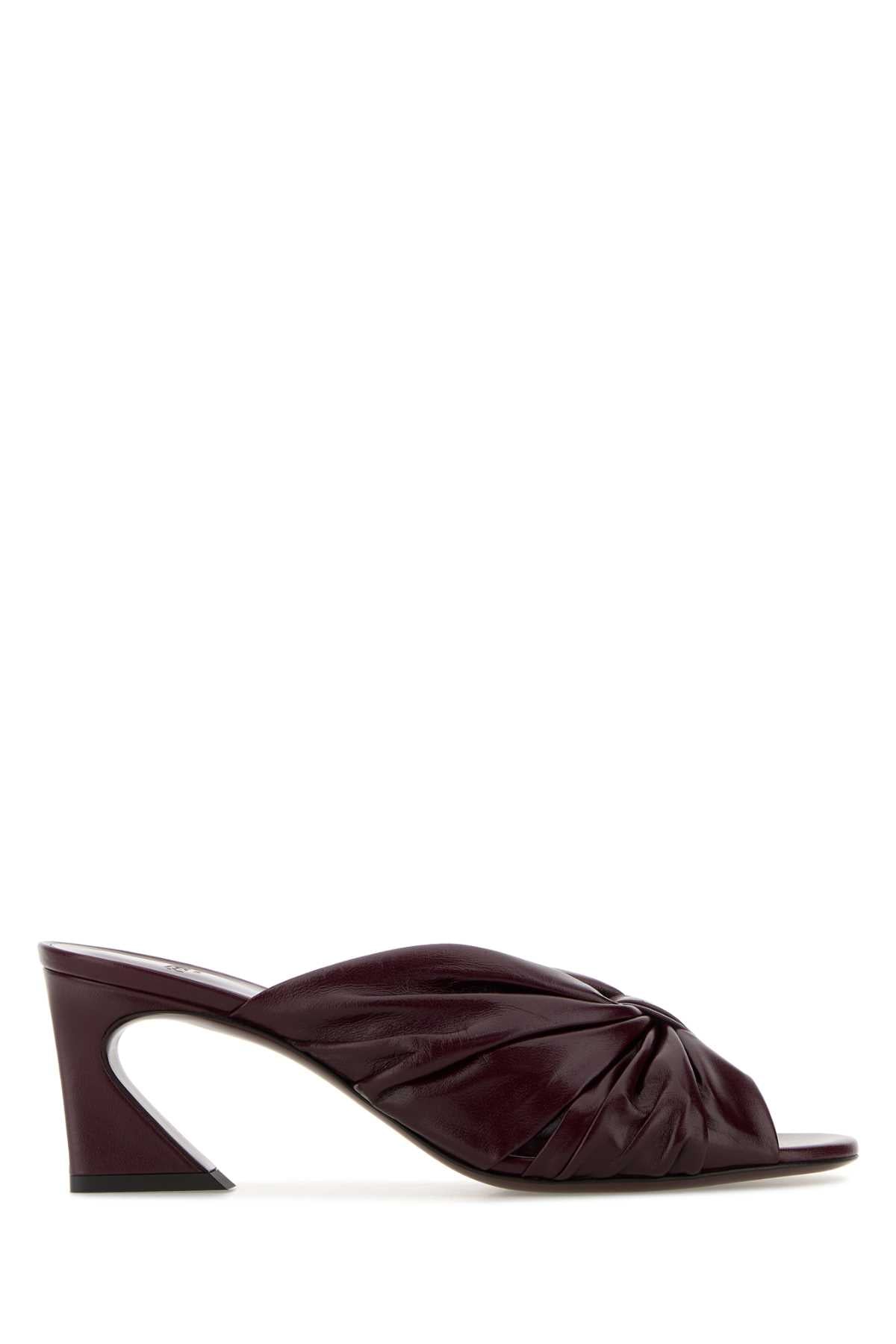Fendi Arco Mule — Purple