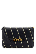 Saint Laurent Le Maillon Shoulder Bag — Black