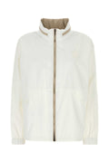Brunello Cucinelli Water Raincoat — White