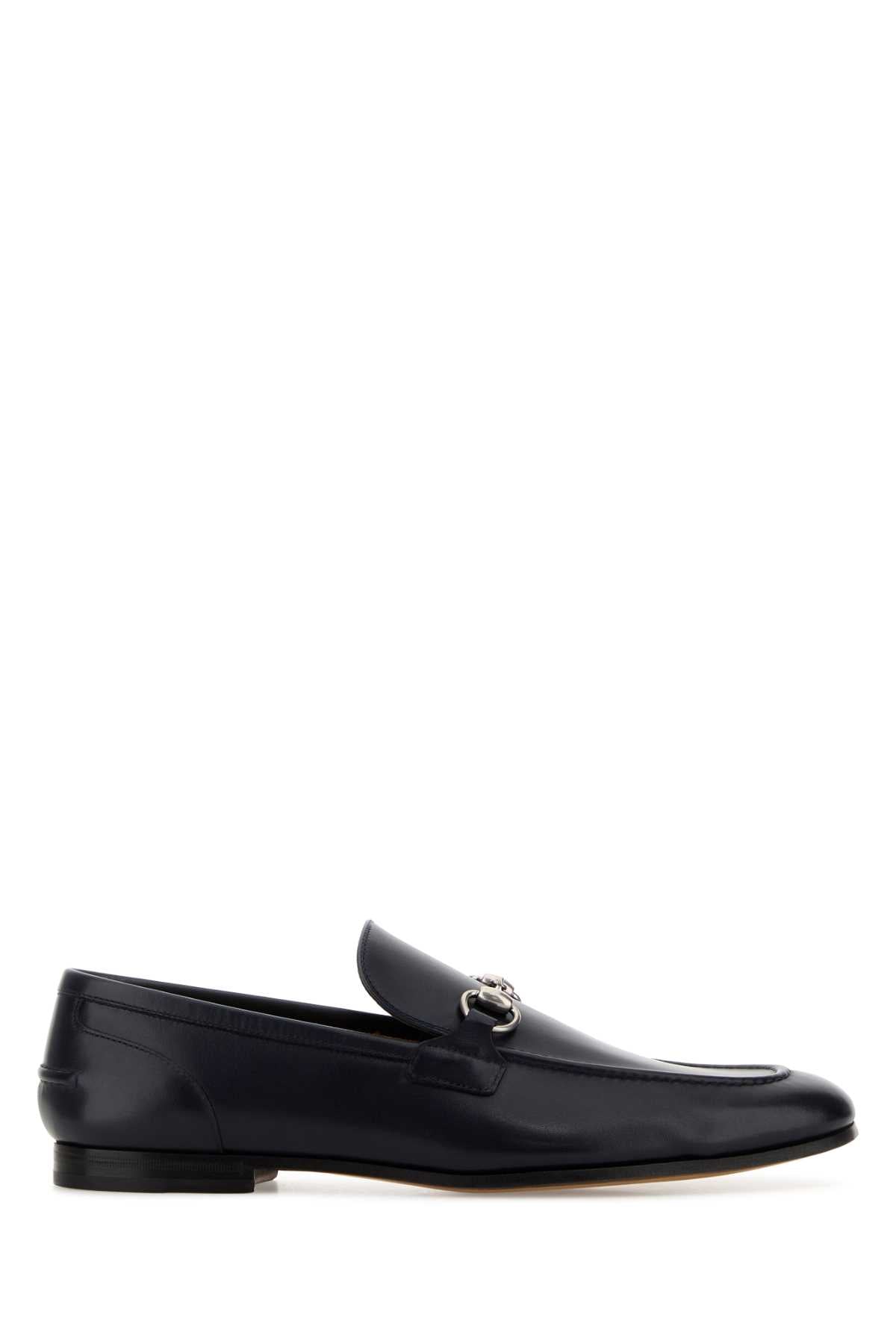 Gucci Upper Loafer — Navy