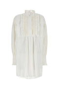 Valentino Garavani Solid Dress — White