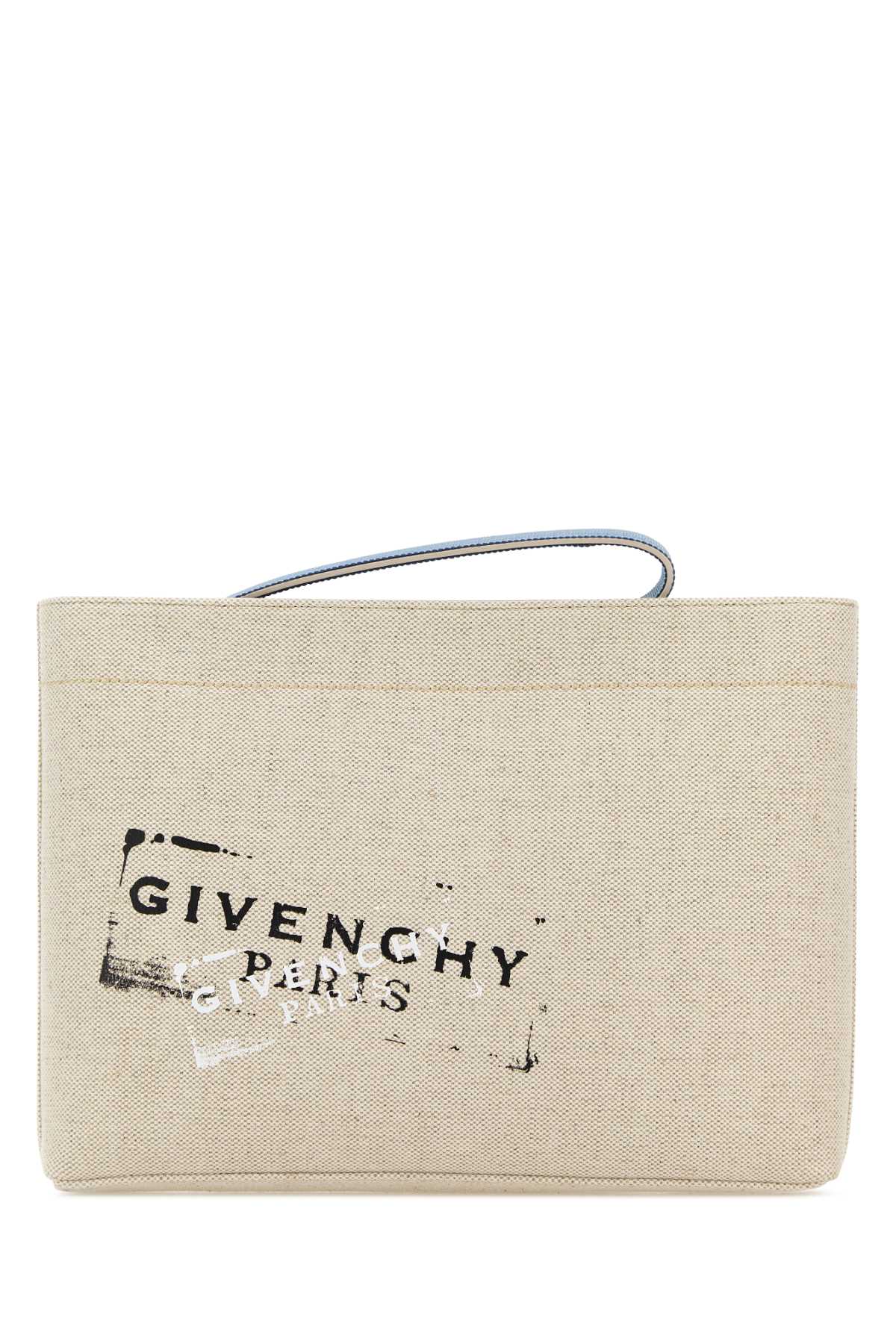 Givenchy Pouch Clutch — Beige