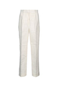 Calvin Klein Linen Trousers — Beige