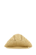 Prada CAPPELLI Raffia Bucket Hat — Beige