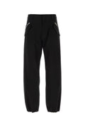 Loewe Zip-Pocket Cargo Trousers — Black