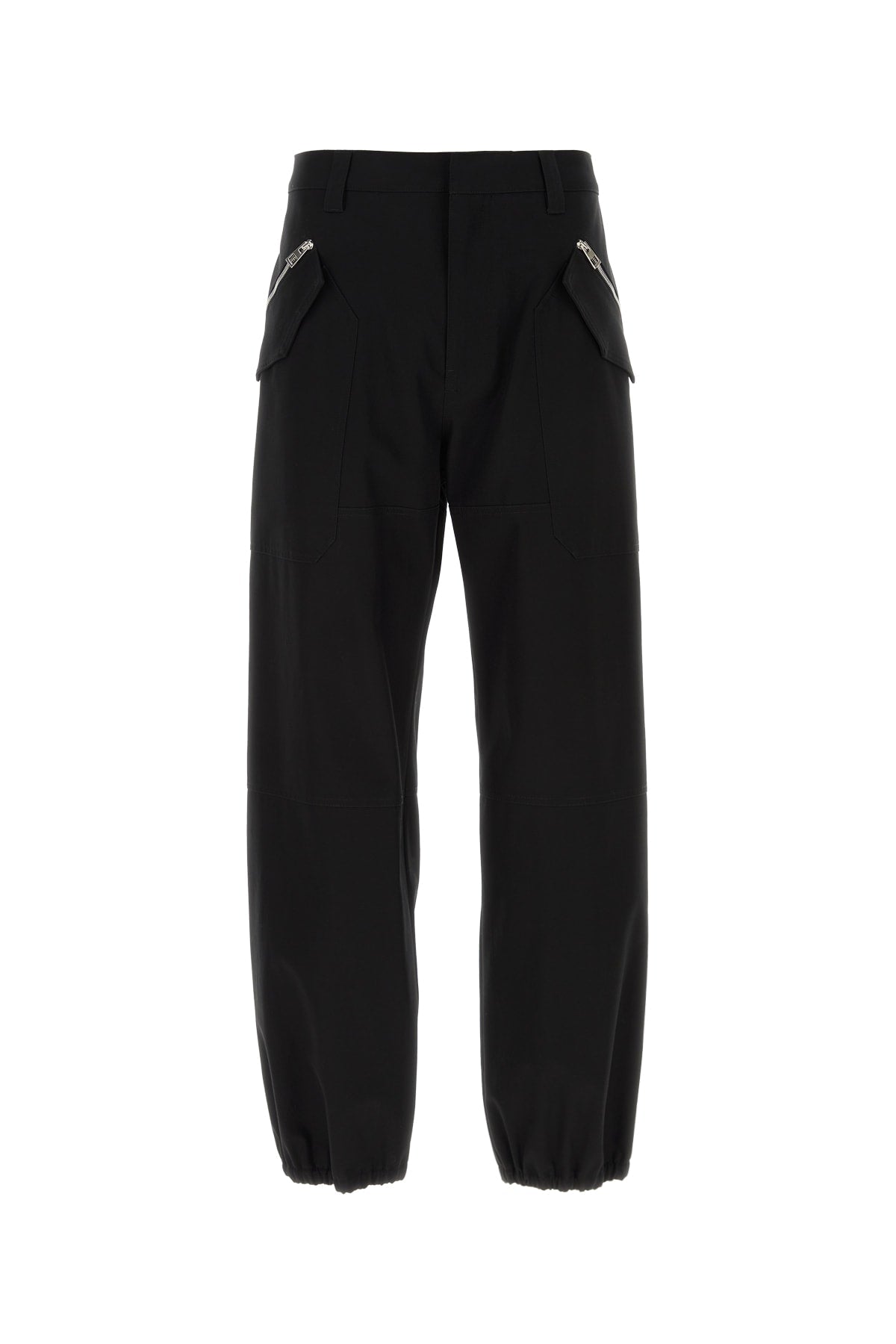 Loewe Zip-Pocket Cargo Trousers — Black