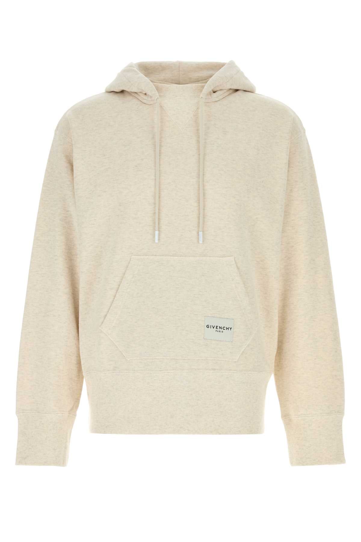 Givenchy Double Hoodie — Beige