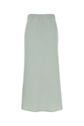 Calvin Klein Satin Skirt — Green