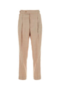 Needles Wool-Blend Tailored Trousers — Beige