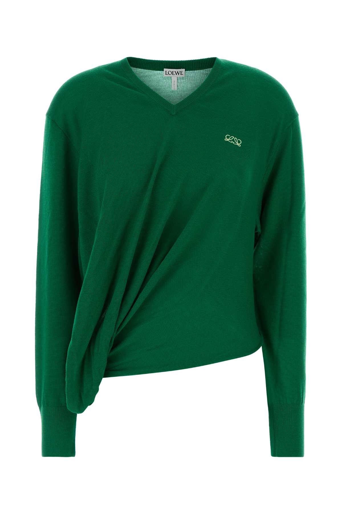 Loewe Sweater Sweater — Green