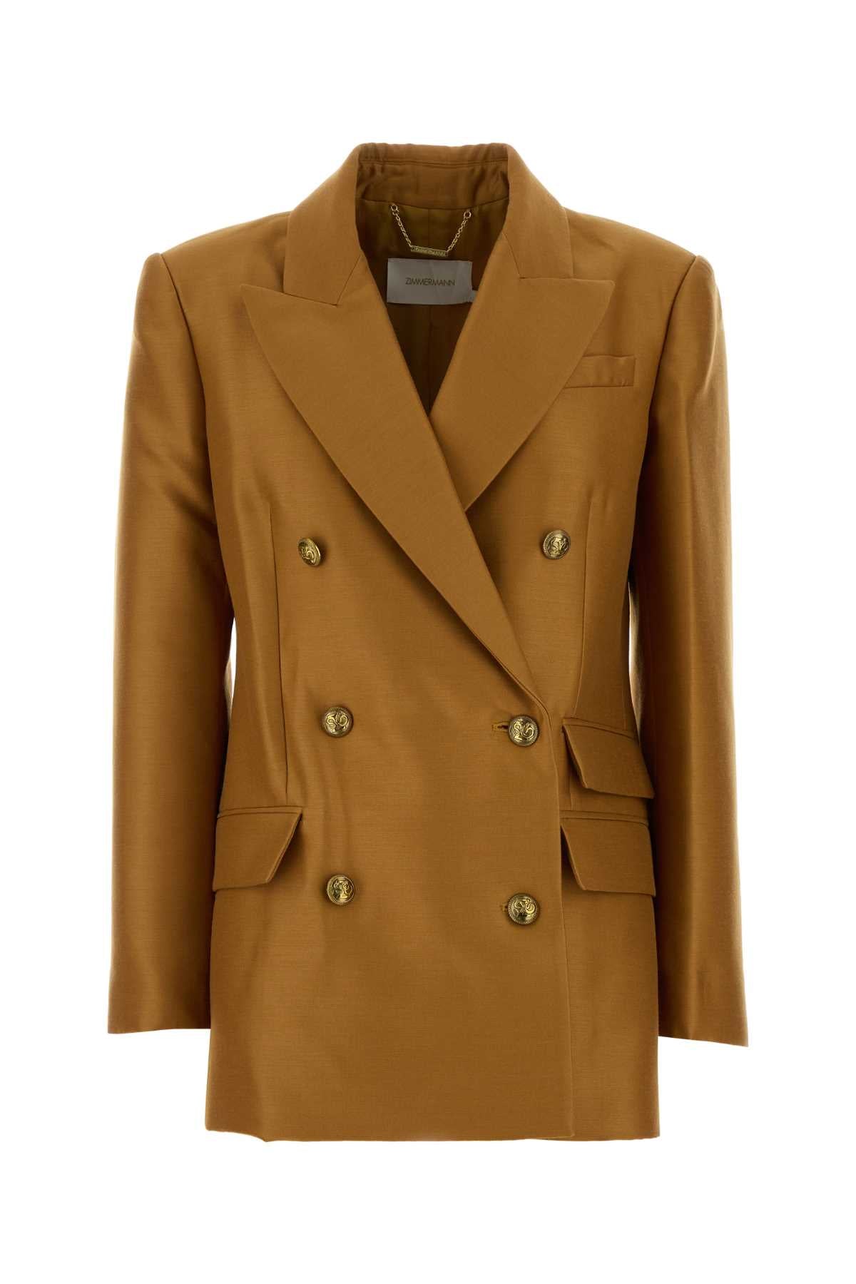 Zimmermann Hypnotic Blazer — Toffee
