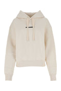 Jil Sander Cotton Oversize Sweatshirt — Beige