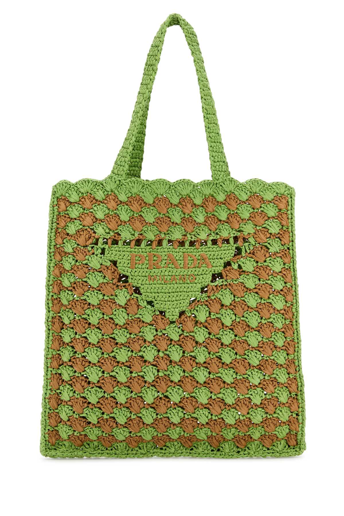 Prada Shopping Tote Bag — Green