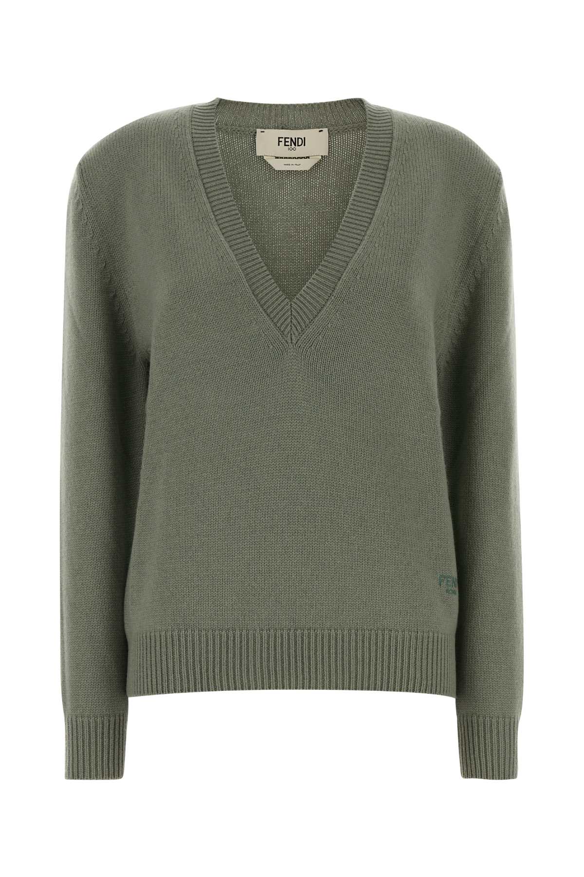 Fendi Cashmere Sweater — Green
