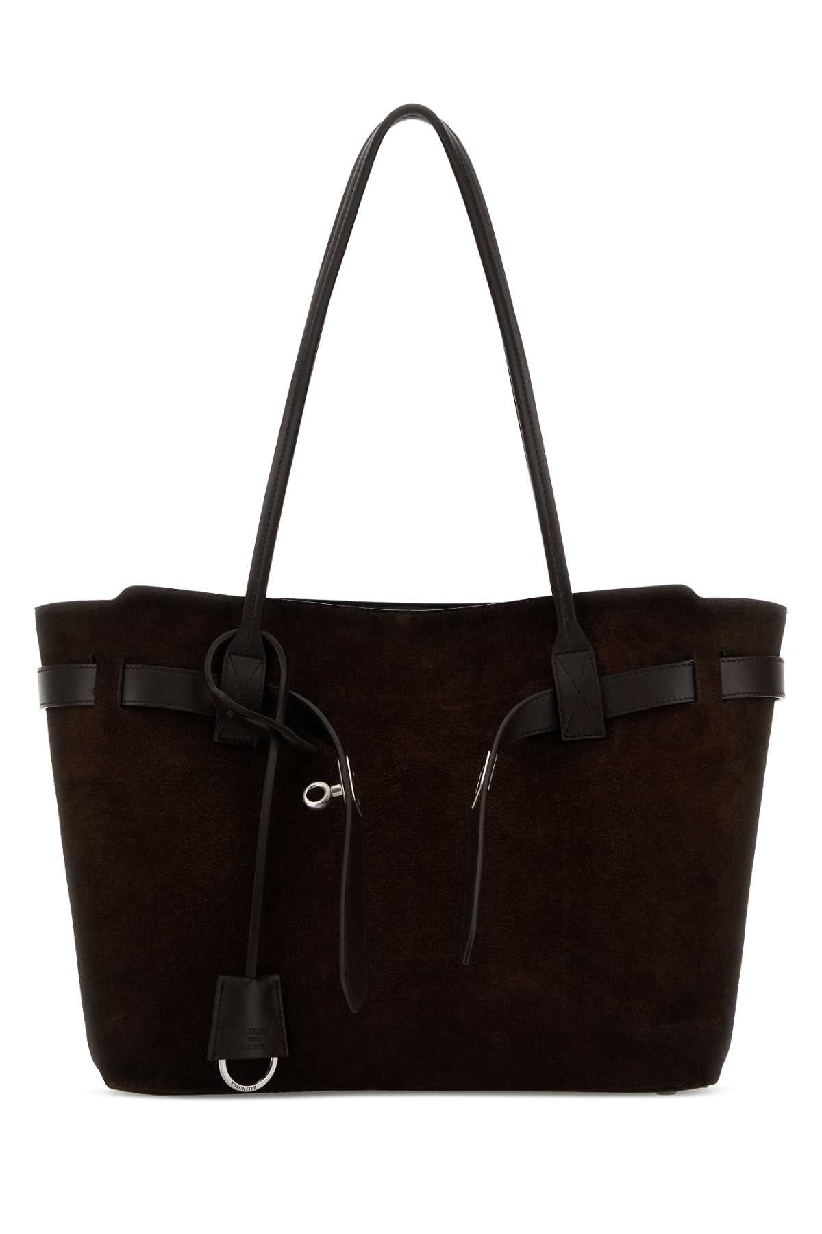 Balenciaga Bel Air Tote Bag — Brown