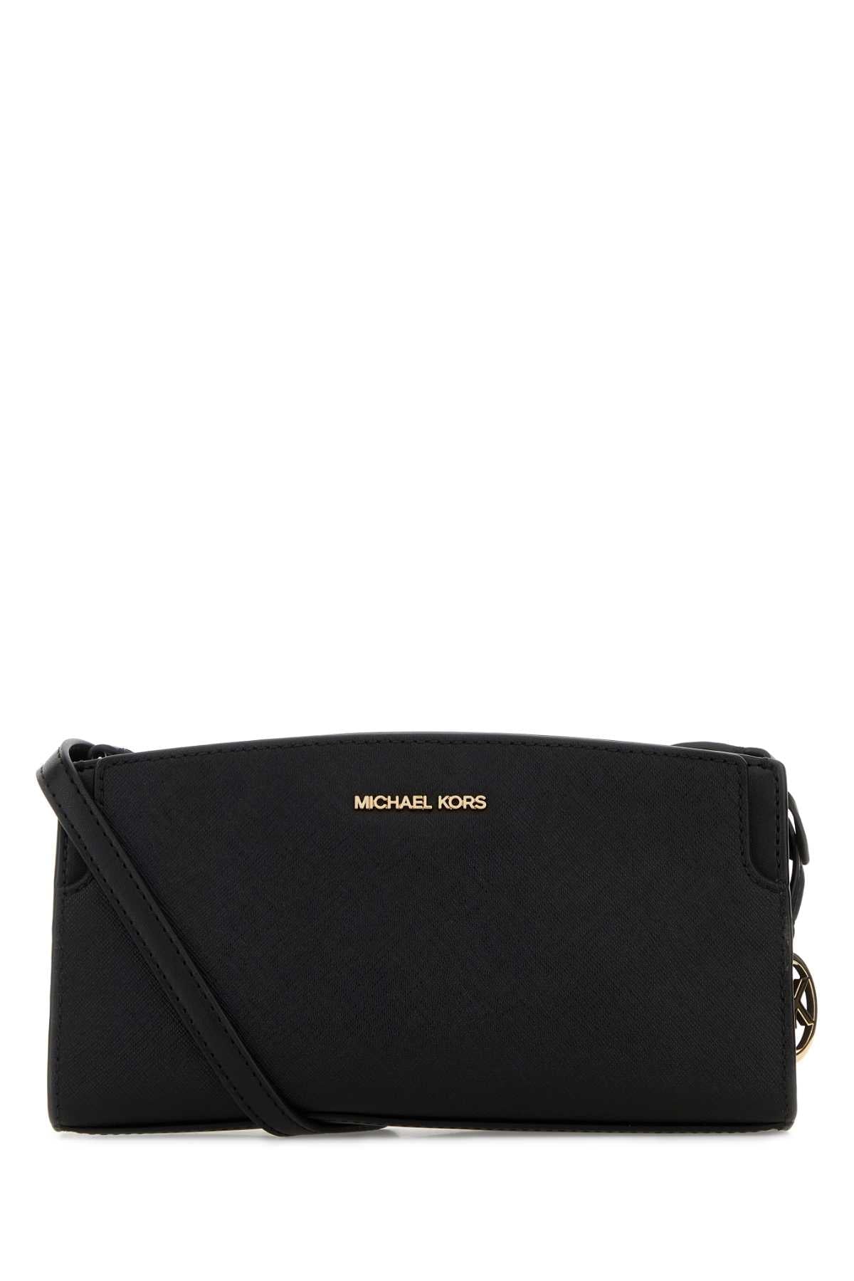 Michael By Michael Kors Becca Crossbody Bag — Black