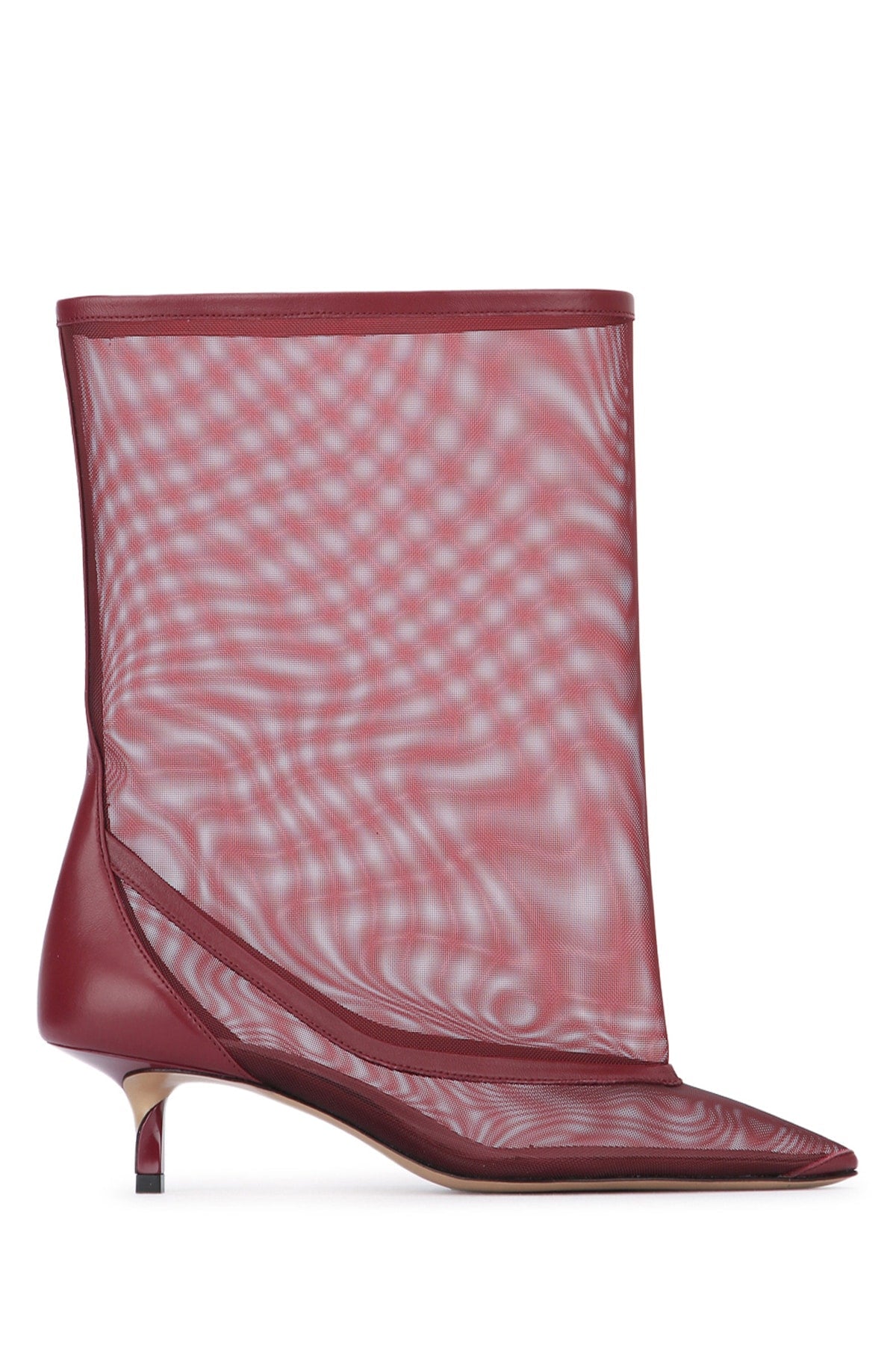 Jacquemus Bottes Boot — Burgundy