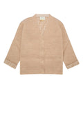 Fendi Kids Wool Cardigan — Beige