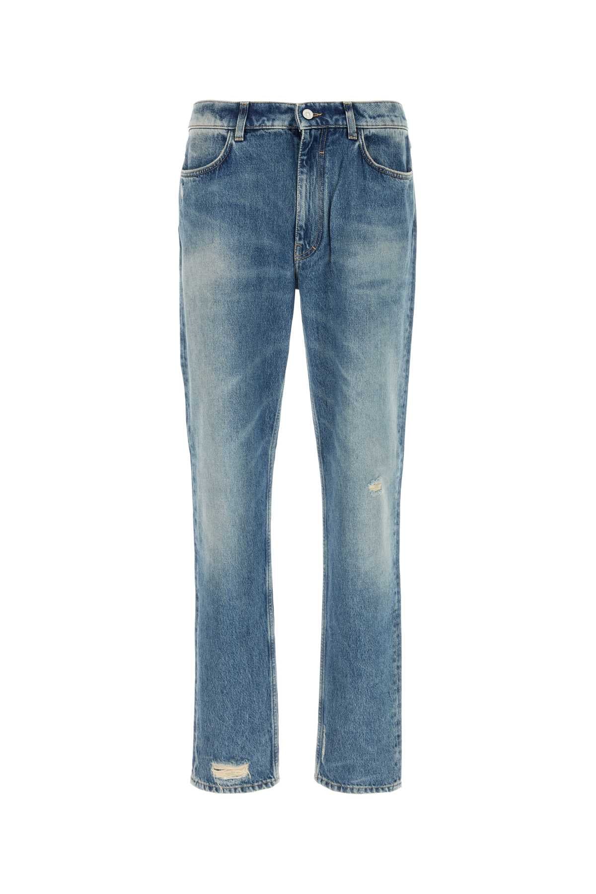 Givenchy Pantalones Vaqueros — Azul