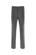 Pt Torino Cotton Blend Trousers — Gray