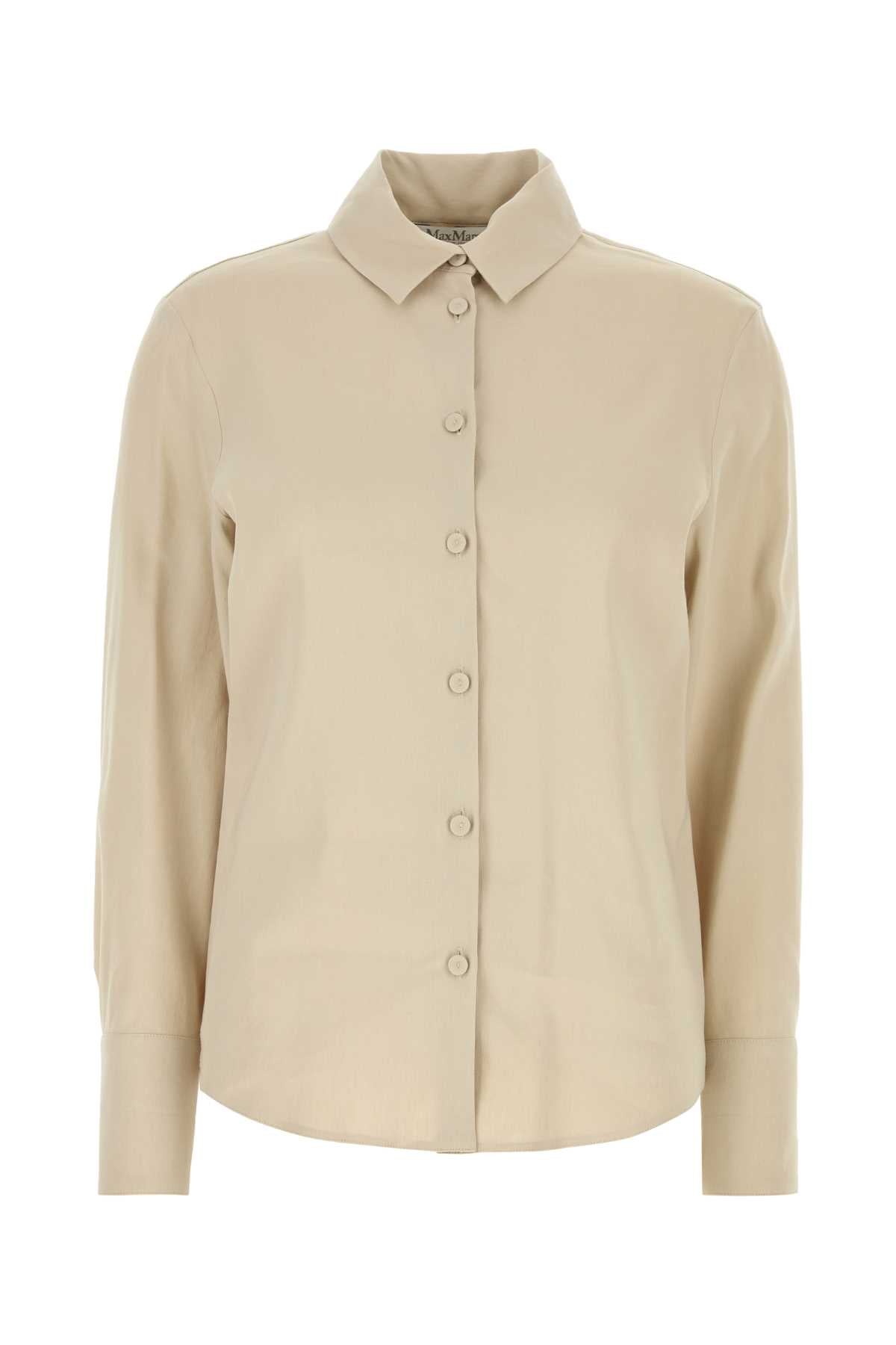 Max Mara Badesse Shirt — Beige