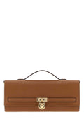 Michael By Michael Kors Clutch Top Handle Bag — Brown