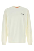 Napapijri Logo-Embroidered Cotton T-Shirt — White