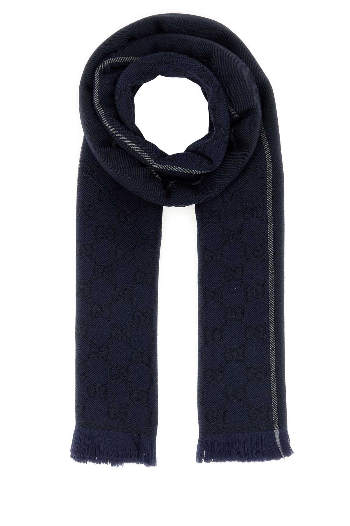 Gucci Gessy Scarf — Navy