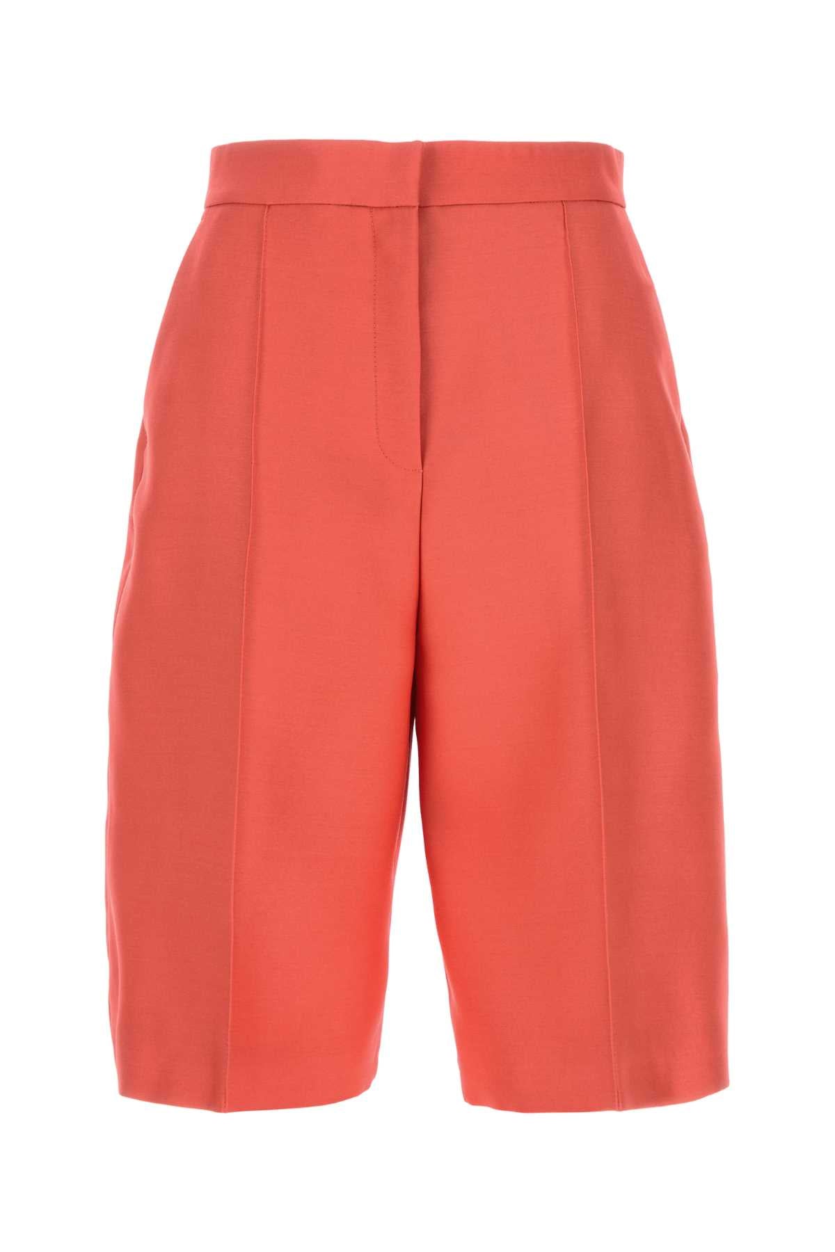 Agnona Shorts Bermuda Shorts — Red